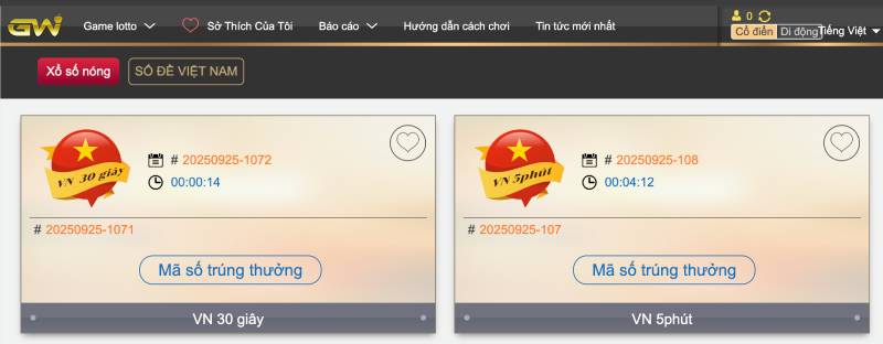 Sảnh GW – Lô đề truyền thống nhưng hiện đại